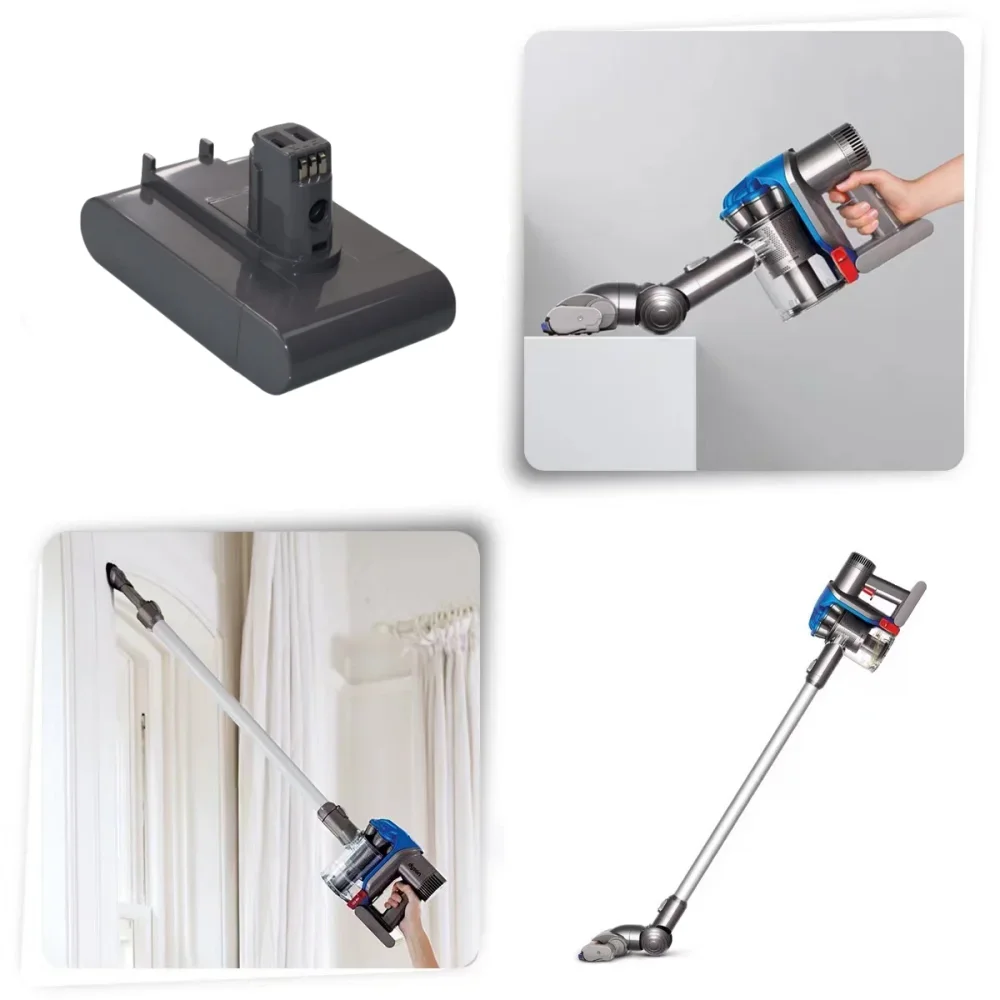 22 2 В 12800 мАч сменный литий-ионный аккумулятор для ручного пылесоса Dyson DC31 DC34 DC35 DC44