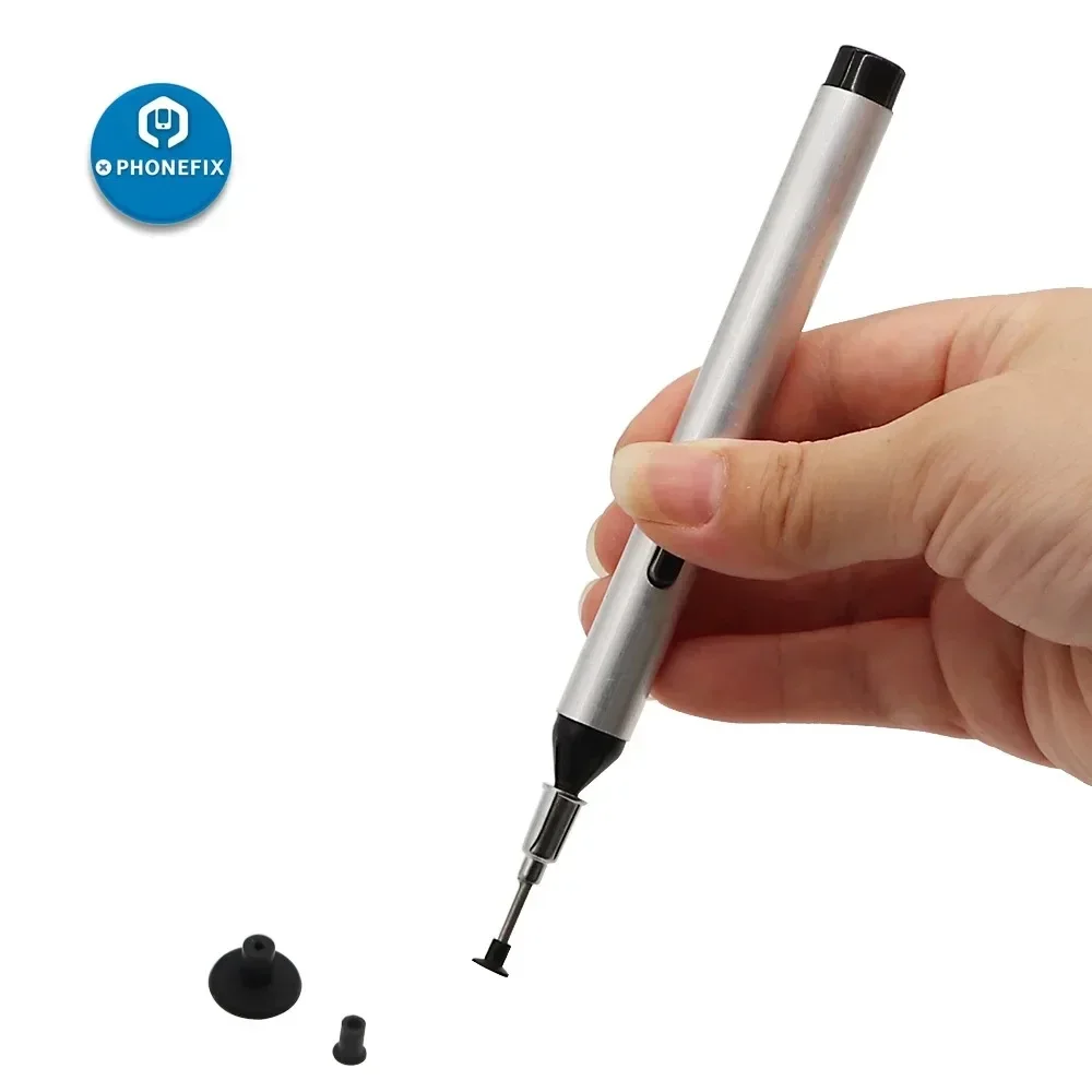 Антистатическая вакуумная Ручка для удаления припоя с 3 всасывающими головками