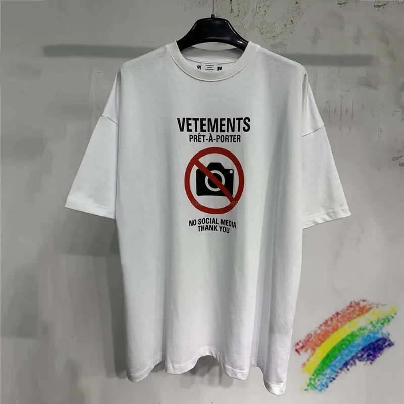 

Футболка 2021ss для мужчин и женщин, антисоциальная одежда, T-образные тенниски