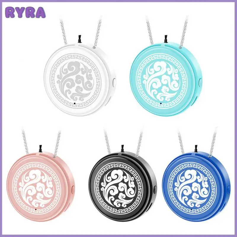 

1pc Portable Air Purifier Necklace Wearable USB Personal Negative Ioniser Portable Air Fresher PM2.5 Dust Cleaner For Kids Adult