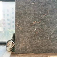 fire rock grey marble decorative sticker for kitchen vinyl self adhesive waterproof wallpaper removable home mesa decor paper
