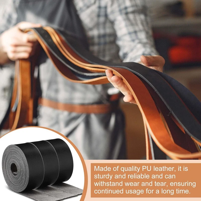 3-рулонный ремень полоски плоские кожаные плечевые ремни односторонние из