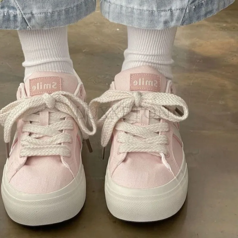 Холщовые туфли на толстой подошве Повседневная Удобная дышащая модная обувь для