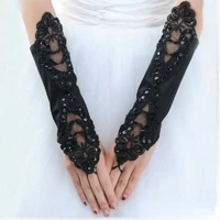 lace bridal gloves appliques glove for weddings long wedding gloves fingerless bridal accessories