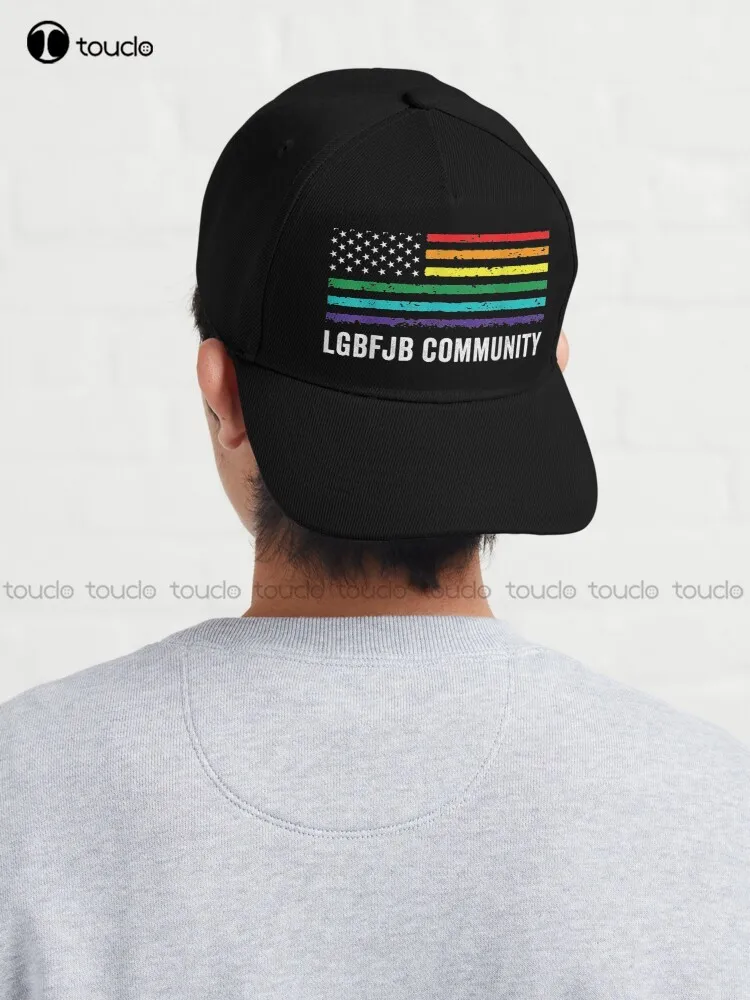 

Lgbfjb Proud Member Of The Lgbfjb Community Dad Hat Hip Hop Cap Outdoor Climbing Traveling Street Skateboard Harajuku Denim Caps