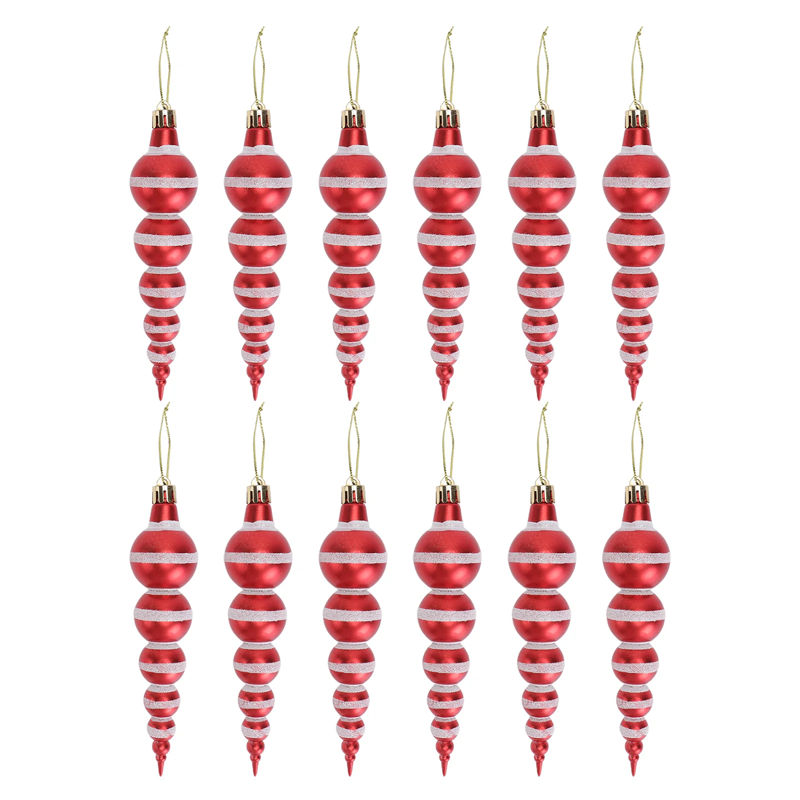

12pcs Christmas Hanging Balls Christmas Photo Props Christmas Tree Decorations Christmas Tree Baubles