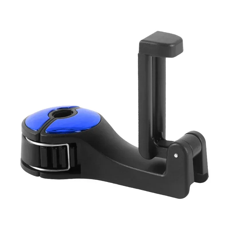 

Многофункциональный автомобильный крючок 2 в 1, скрытый многофункциональный крючок для заднего подголовника, автомобильный держатель для заднего телефона, держатель с замком