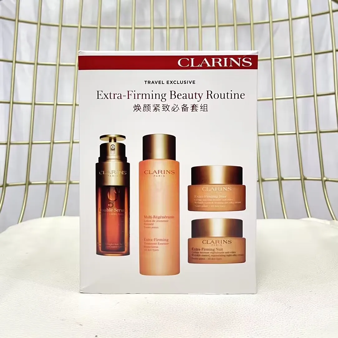 

Clarins Revitalizing Anti-aging Essence Water 200ml+Day Cream 50ml+Night Cream 50ml +Essence 4-piece Set