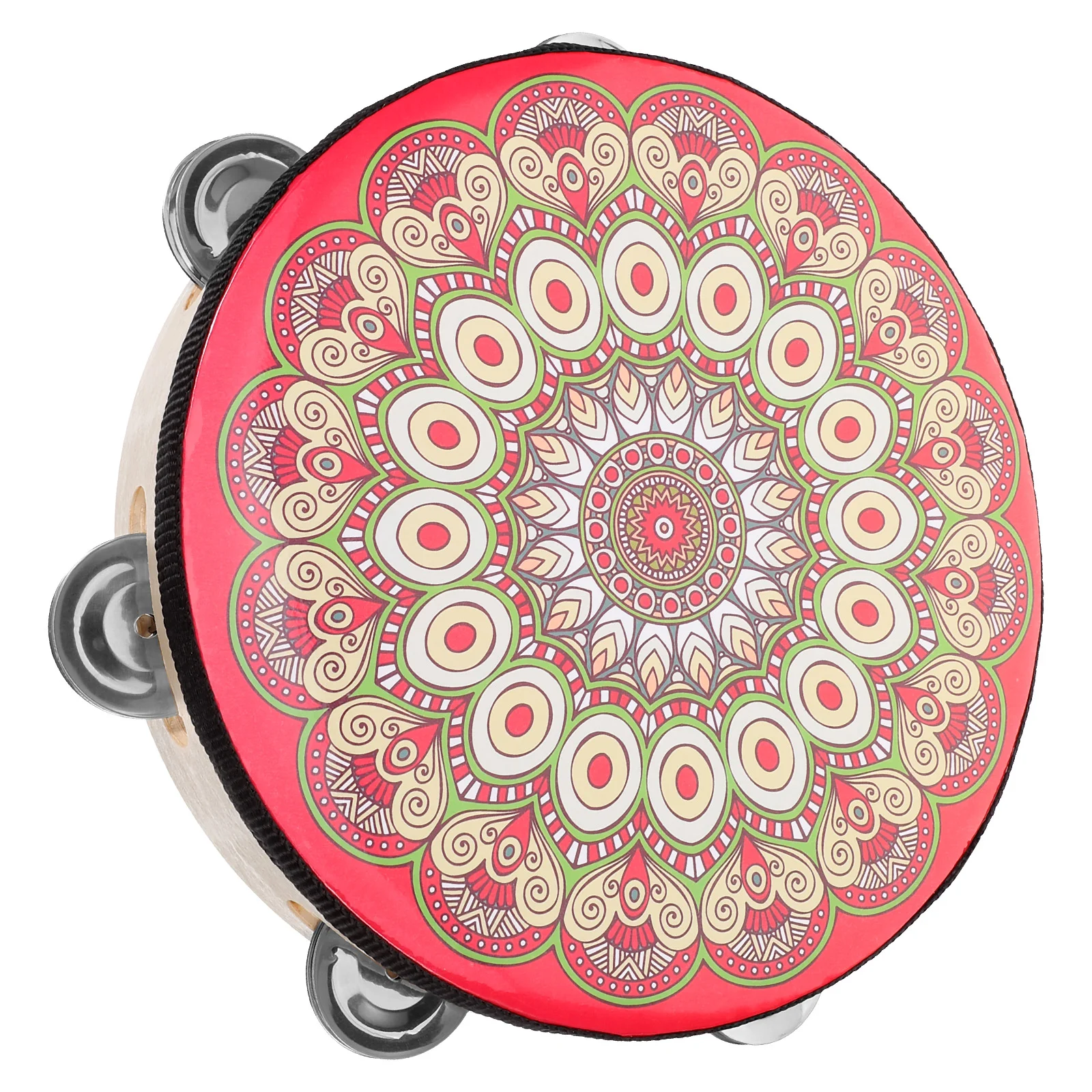 Бубен-барабан танцевальные барабаны для детей однорядные бубни