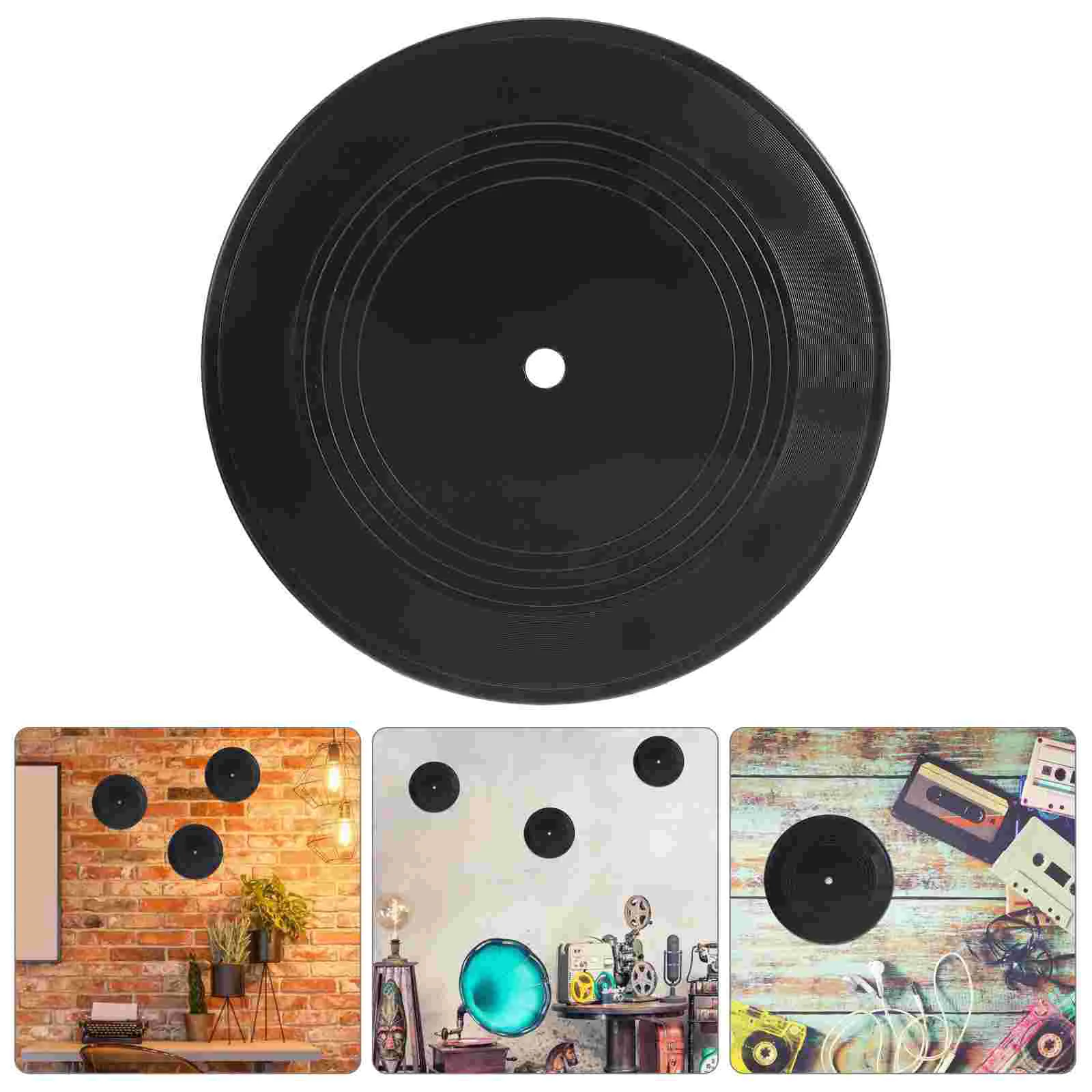 

Records Vinyl Decor Wall Record Vintage Decoration Decorations Music Party Room Theme Inch Crafts Blank Disco Ornaments Roll
