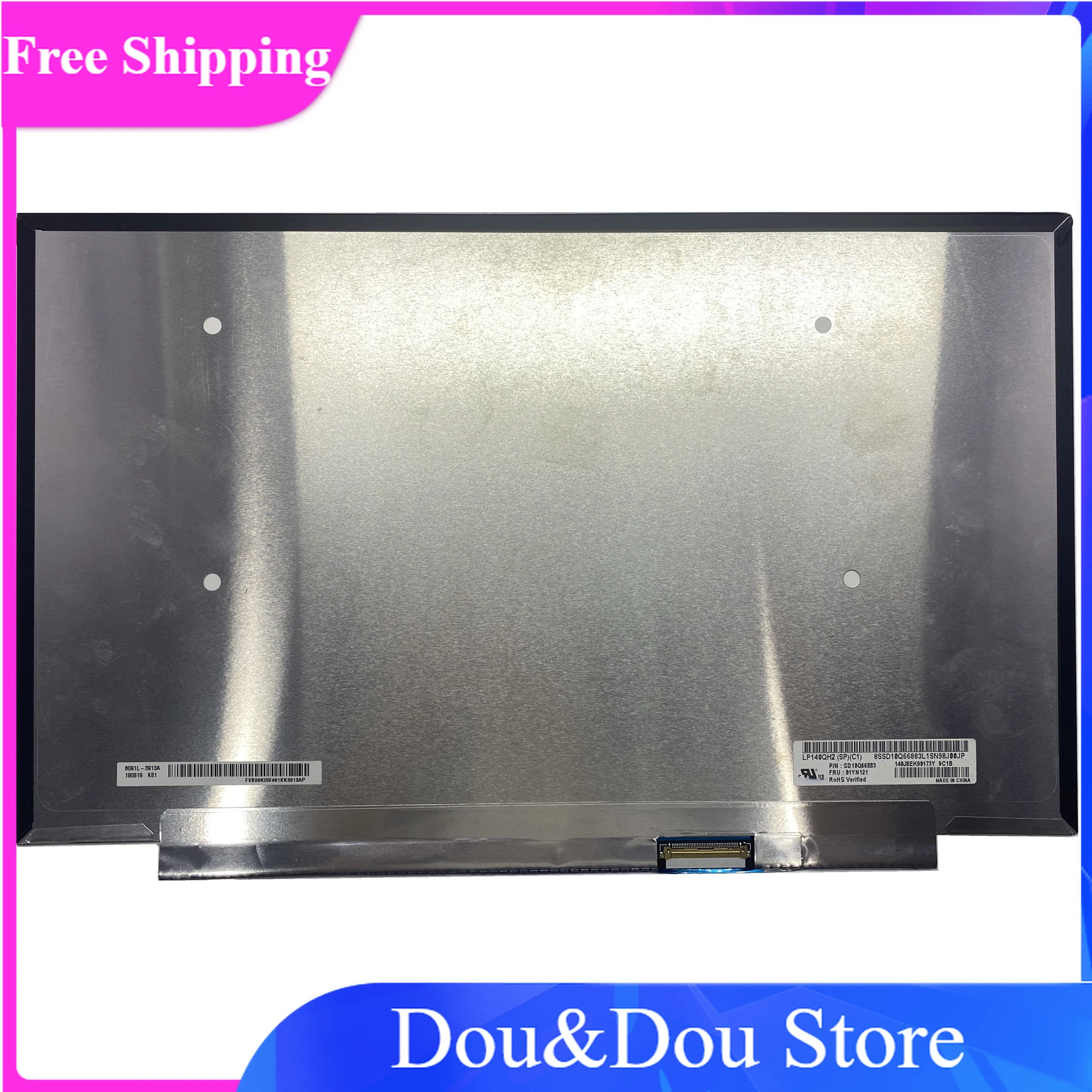 

LP140QH2 SPC1 14 inch 2560×1440 40 pins Laptop computer LCD screen