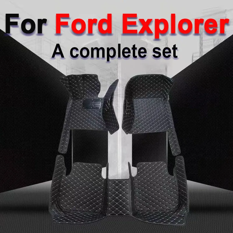 

Car floor mats for Ford Explorer 2006 2007 2008 2009 2010 2011 2012 2013 2014 2015 Custom auto foot Pads automobile carpet cover