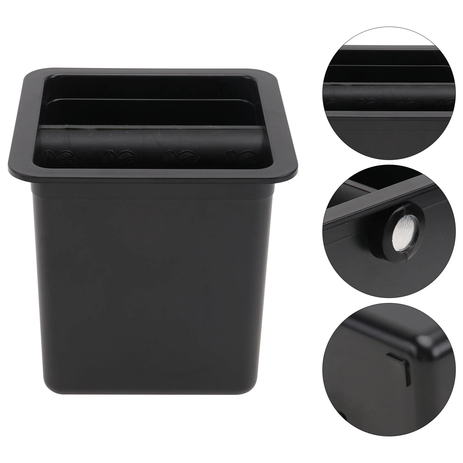 

Coffee Box Knock Espresso Bin Container Dump Waste Machine Accessory Grounds Maker Residue Tamper Bucket Grind Tool Powder