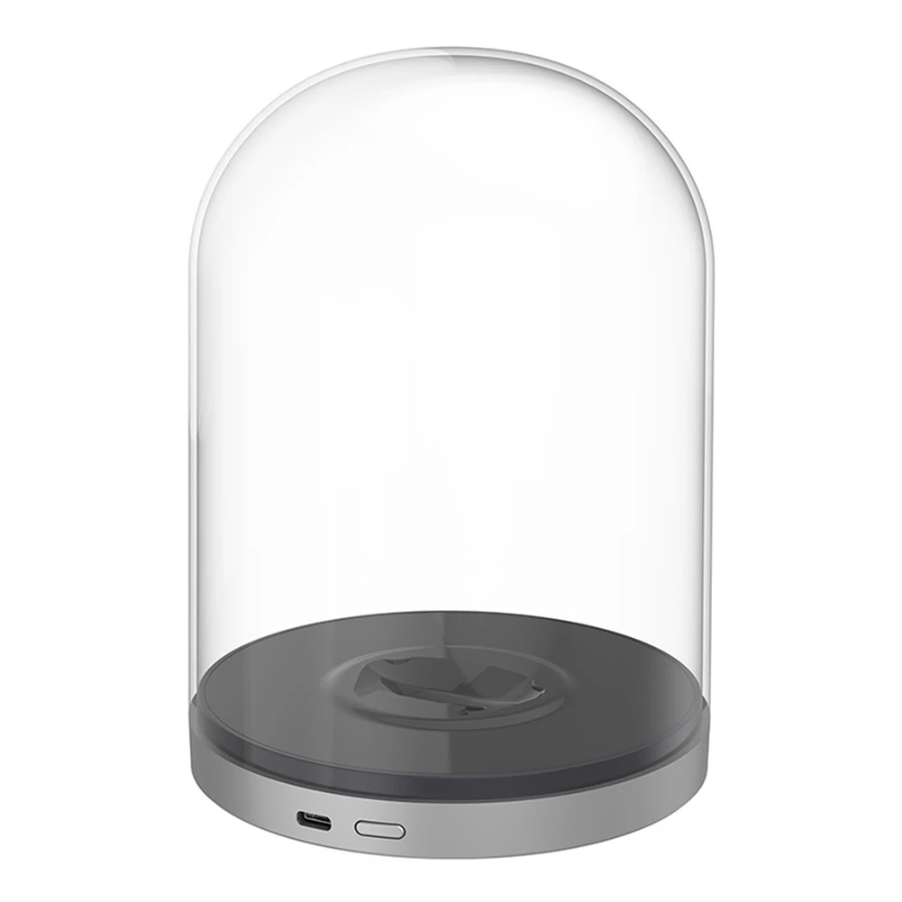 

Bell Jar Type C Drone Accessories Transparent Portable Charging Base Display With Breathing Light Micro USB For DJI Mavic Mini 2