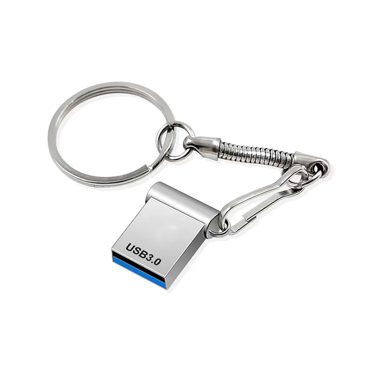 

Флэш-накопитель USB 3,0, серебристый