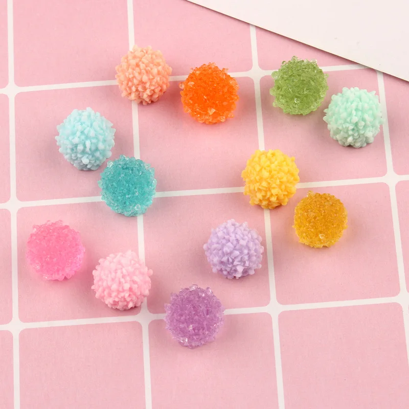 

100pcs Candy Round Decor For Slime Charms Sprinkles Polymer Filler Addition Slime Accessories Toys Model Clay Kit For Children