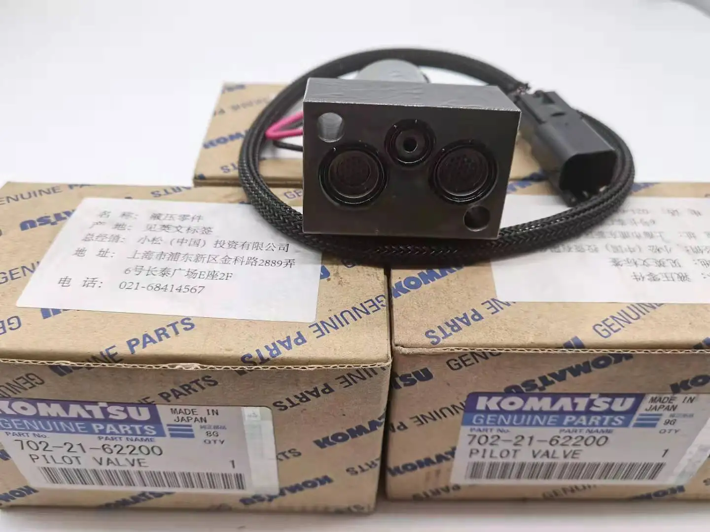 Katup соленоид WA320-5 kualitas asli pilot komatsu 417-18-3111