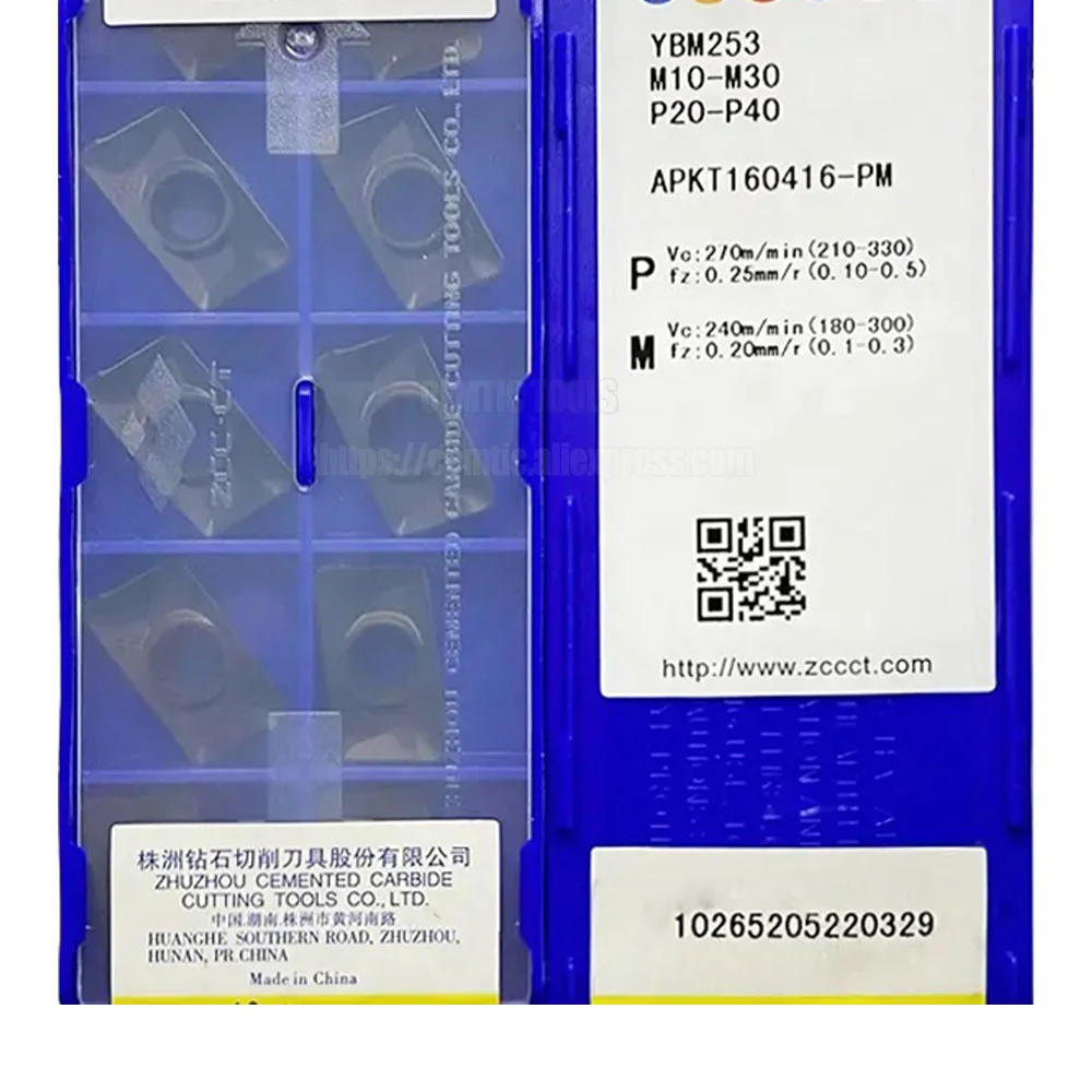 

ZCC CNC лезвие из сплава Φ YBM253