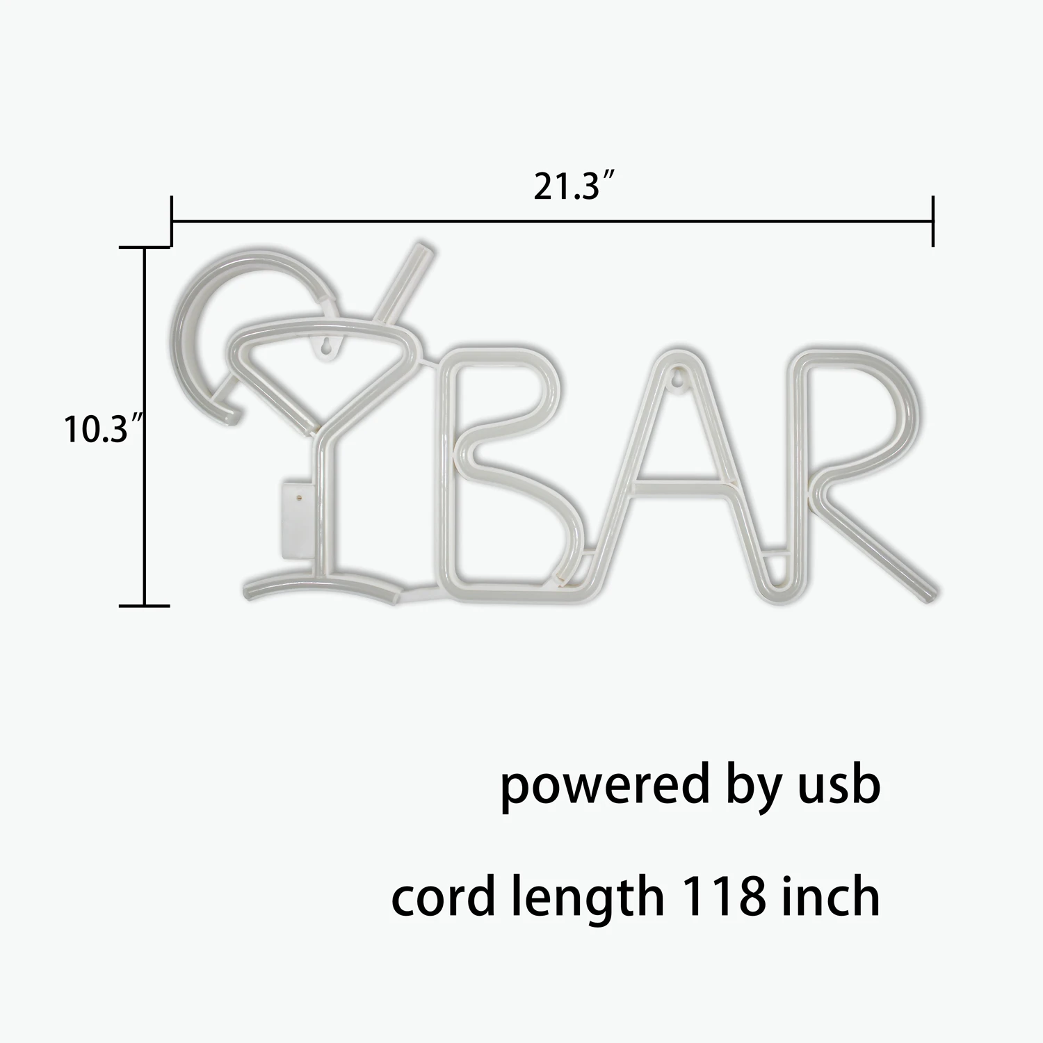 Неосветильник Светодиодная трубка wanxing лампа для сока буквы с дистанционным