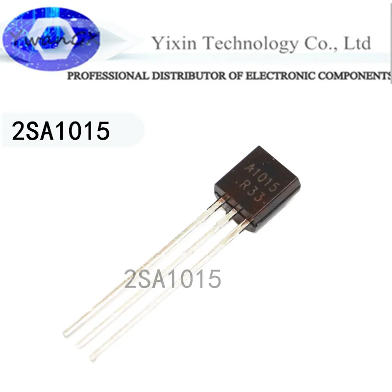 

50pcs 2sa1015 a1015 inline to92 0.15A 50V power triode PNP