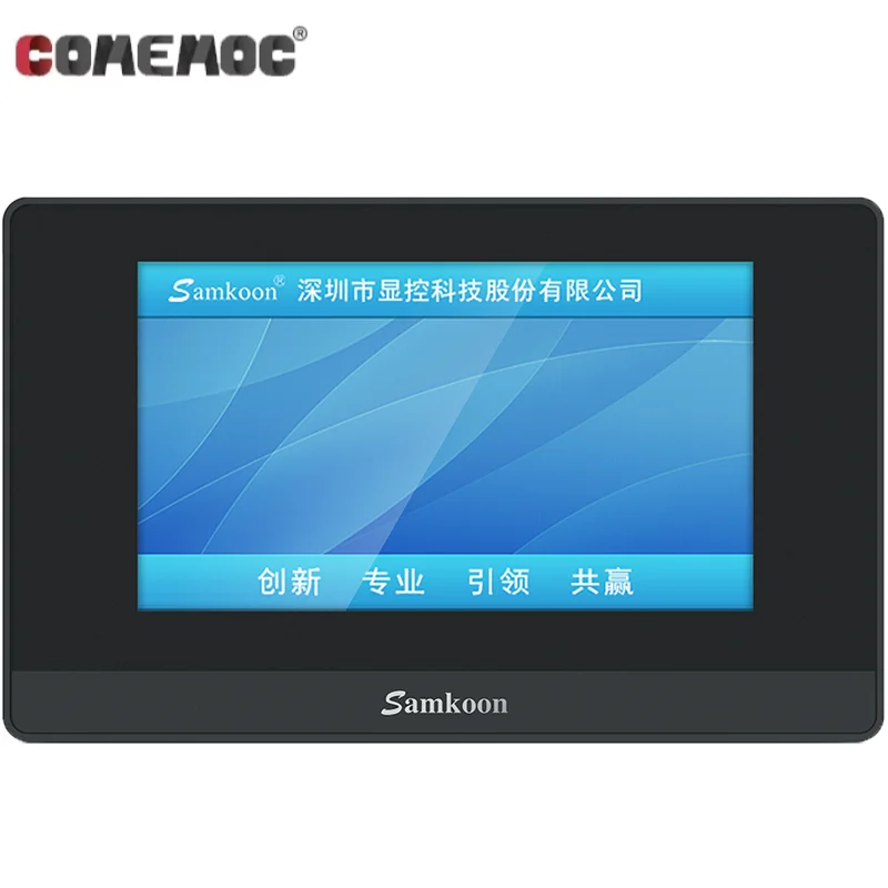 Фото SK-043QE Samkoon 4,3-дюймовый сенсорный экран DC24V HMI Память 128M Flash 128M DDR3 Процессор Cortex A8 600 МГц COM:RS232 422 485 №1