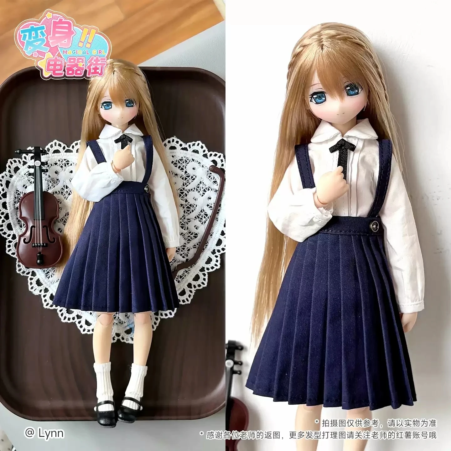 Фото Официальные аксессуары для фигурок серии Transform Electrical Street 1/6: парик для BJD-фигурок с имитацией волос, шелковый, подходит для Azone №4