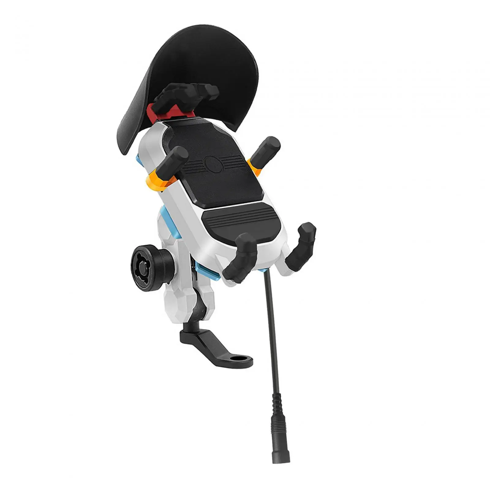 

Motorcycle Phone Holder Motorcycle Accessories Protect Phone Anti Skid Durable Phone Navigation Bracket Phone Holder for Bike