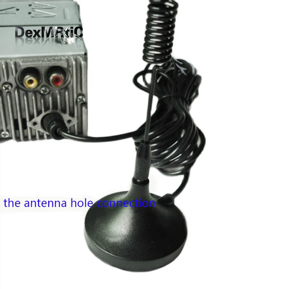 Универсальная автомобильная антенна AM/FM с магнитным основанием удлинительным