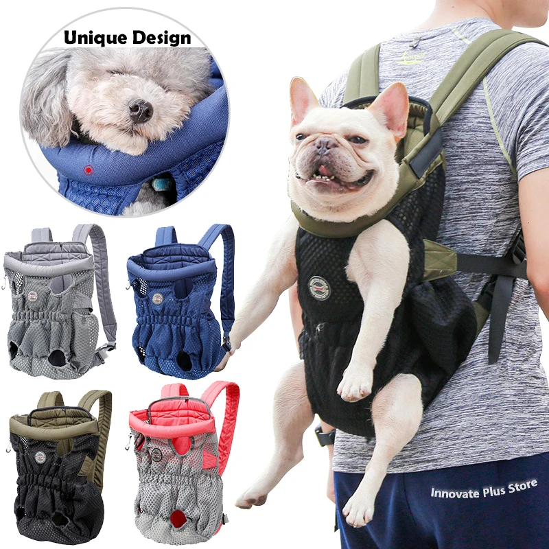 

Soft Chihuahua Dog For Portable Backpack Dog Medium Bag For Travel Small Teddy Bag Breathable Carrier Chest Outdoors Carry Dogs