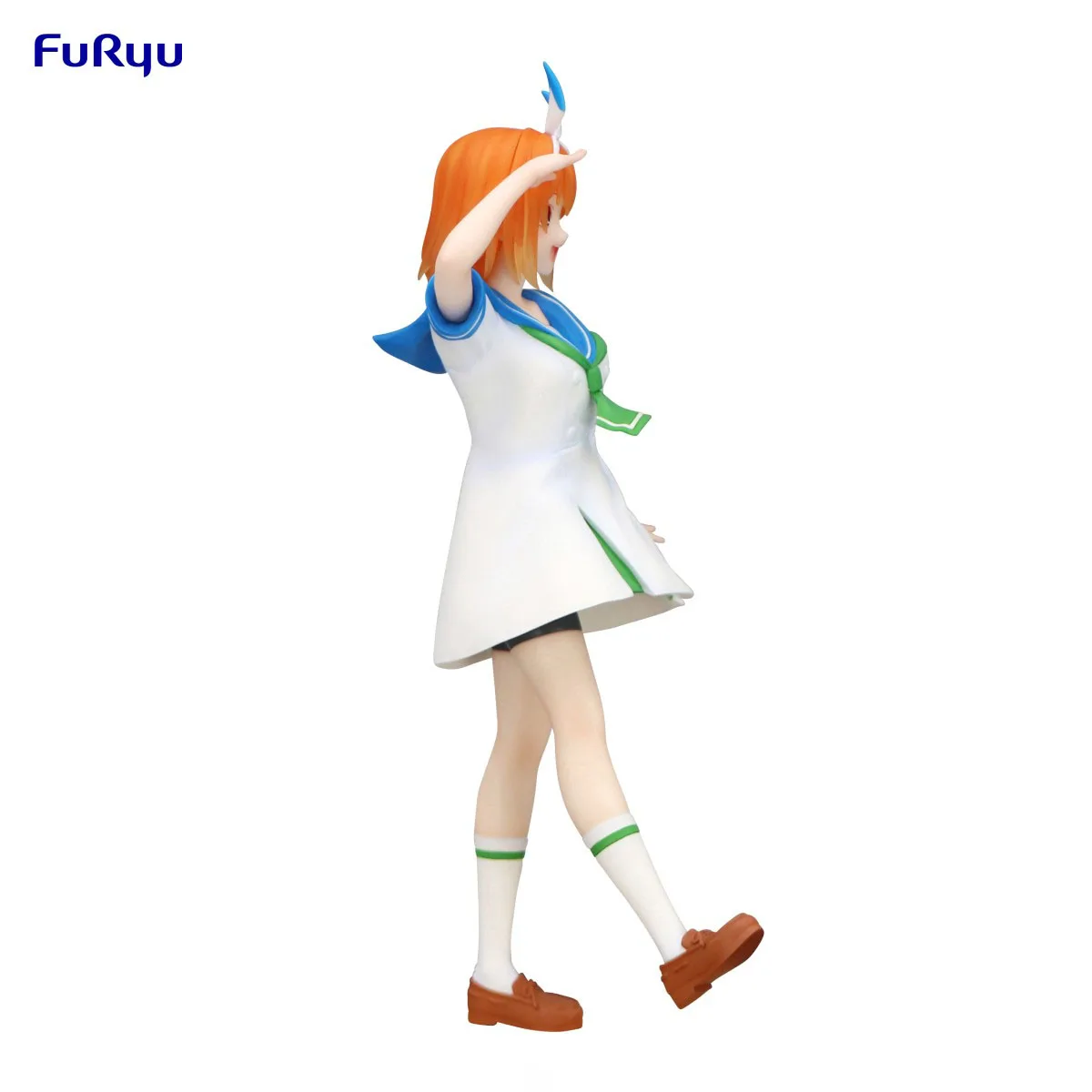 Оригинал в наличии FuRyu Trio-Try-iT Gotoubun No HanayomeNakano Yotsuba Marine Look Аниме Фигурка Модель