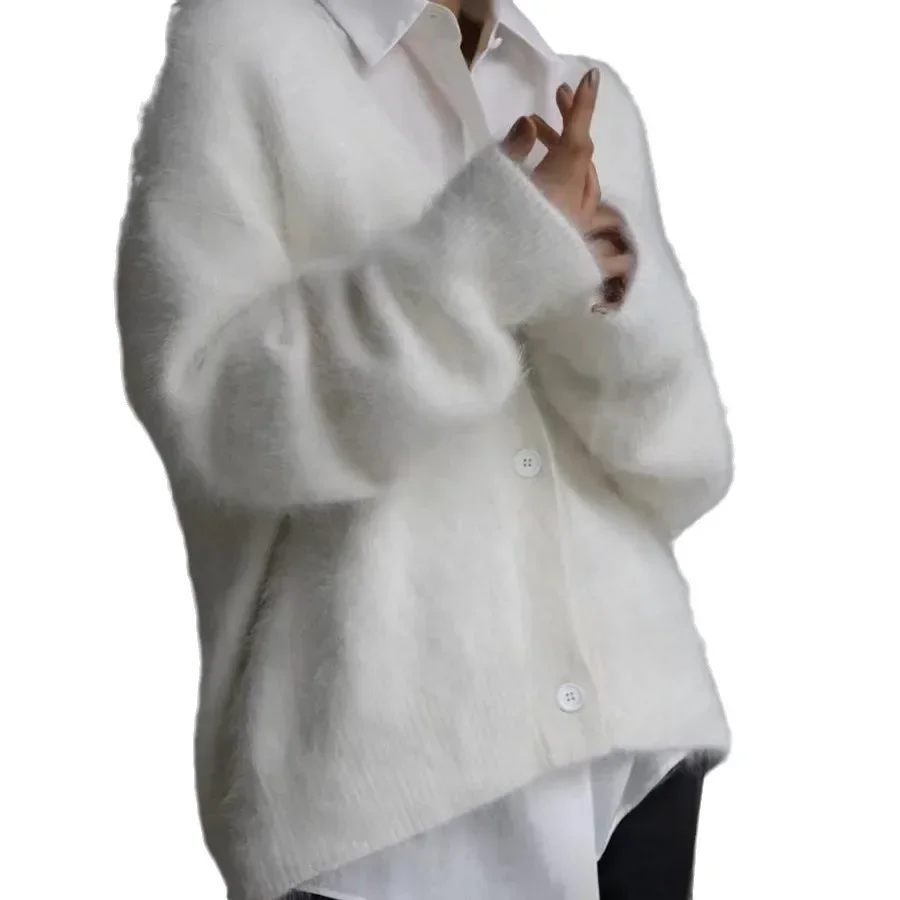 Женский меховой свитер NoEnName_Null