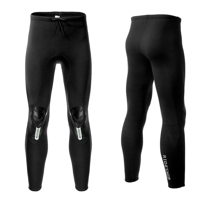 

3mm Wetwuit Advanced Diving Suit Men's Trunks Women's Trunks Neoprene Swimwear Black Thermal Black Surf Snorkeling