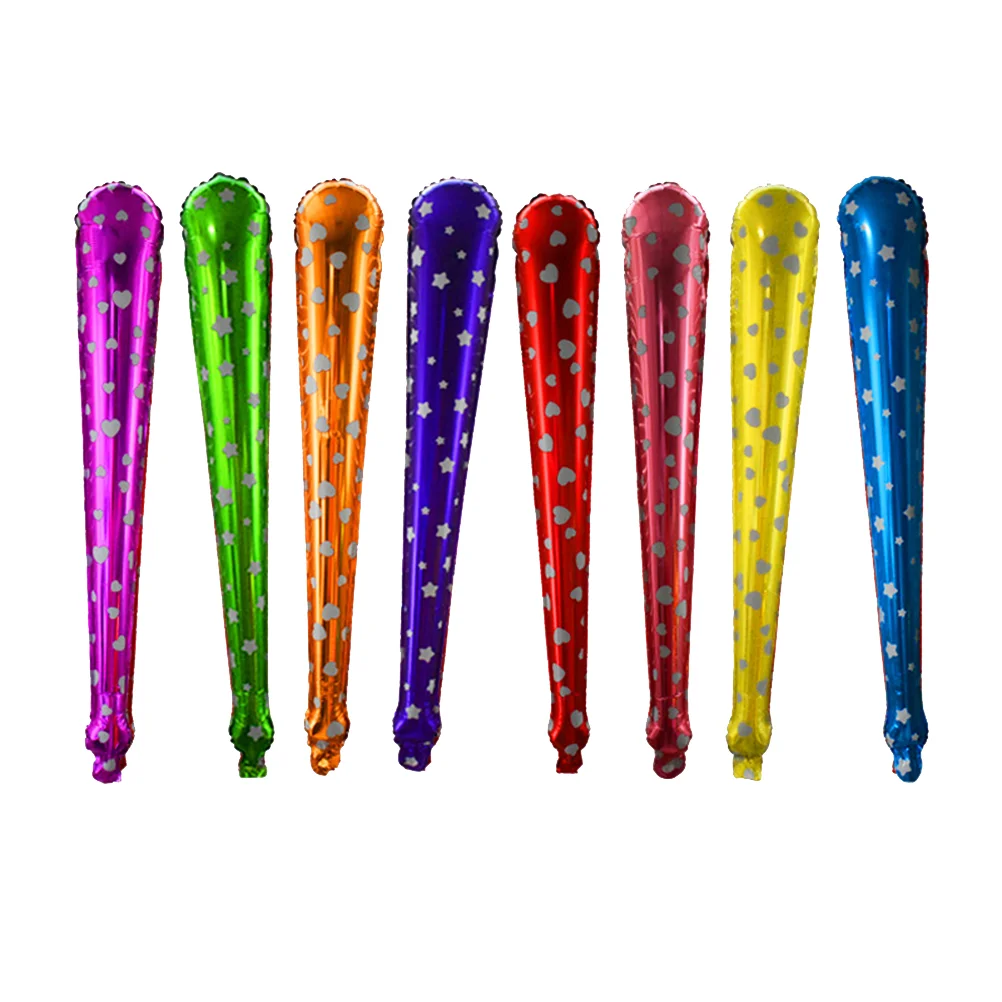 

20 Bam Bam Thunder Sticks Long Balloon Cheer Sticks Inflating Rods ( Mixed Color )