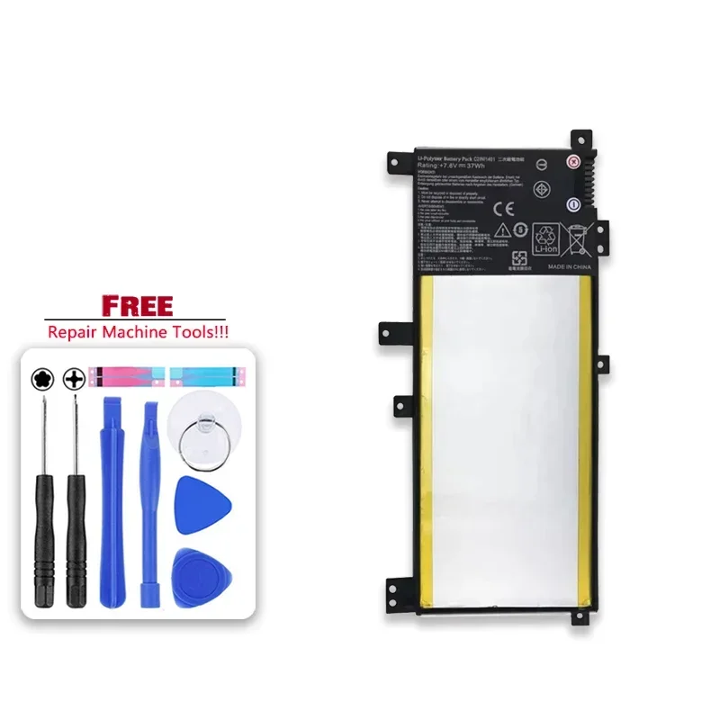 Сменный аккумулятор C21N1401 для ASUS X455 X455L X455LA A455L A455LD A455LN F455L X454W X455LD X455DG X455LF X455LJ
