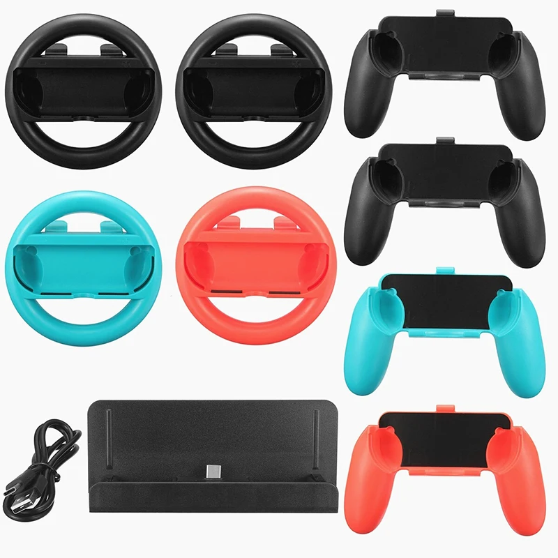 

Захваты контроллера чехол для игровой консоли Nintendo Switch Handle 2 шт./компл.