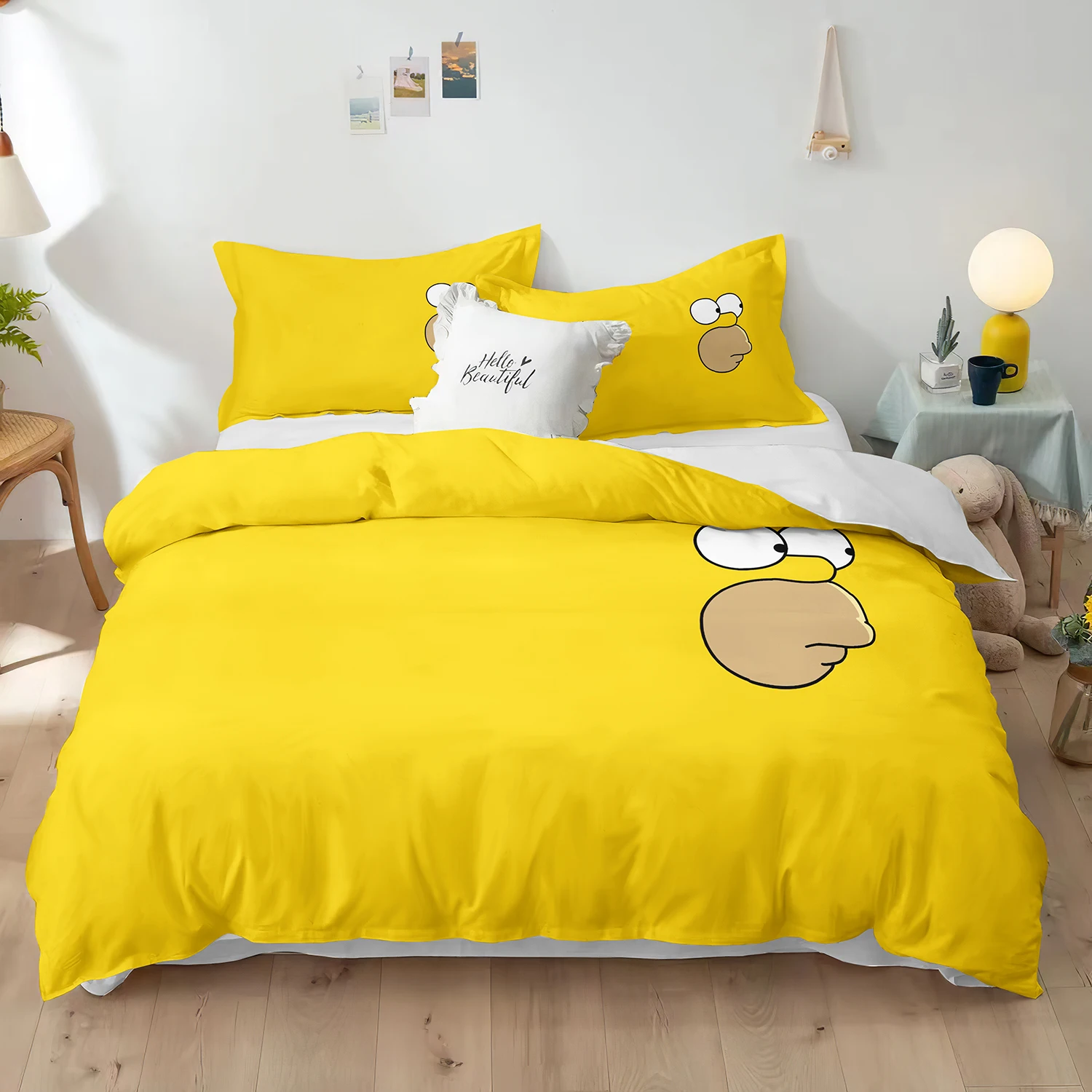 

Пододеяльник с 3D рисунком из мультфильма, пододеяльник для детей и девочек