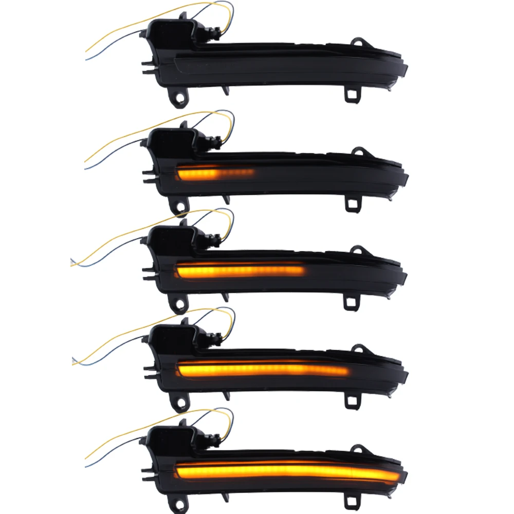 Светодиодный динамический сигнал поворота фонарь с боковым зеркалом для BMW 1 2 3 4