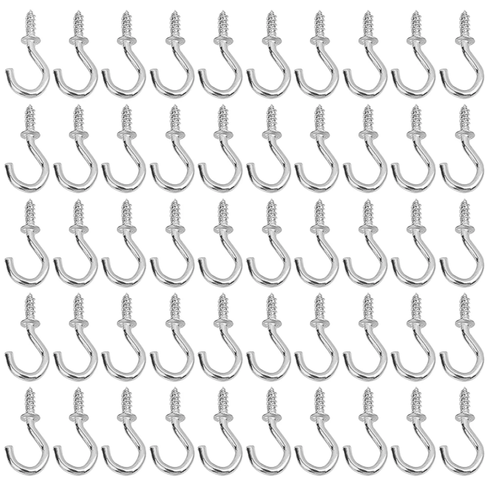 

Железные винтовые крючки