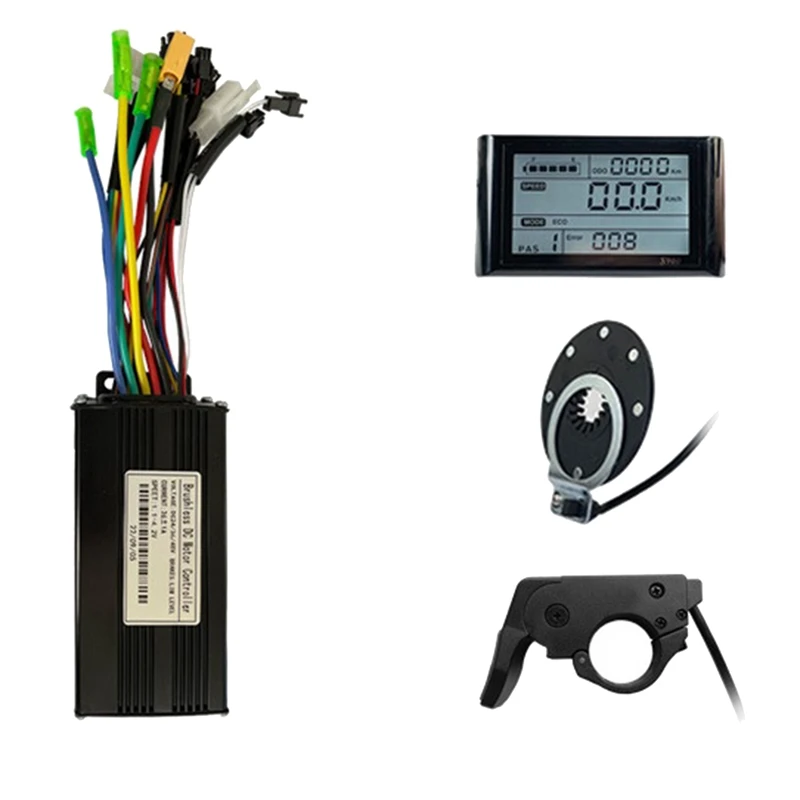 S900 E-Bike LCD Display Thumb Throttle Brushless Motor Electric 26A Sine Kit E-Bike Parts