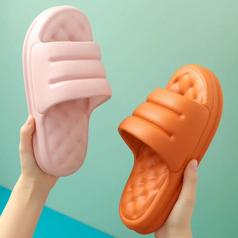 

Slippers Women Summer Cute Thick Bottom Comfortable Sandals Fashion Indoor and Outdoor Couple Slippers Soft Beach Shoes Women