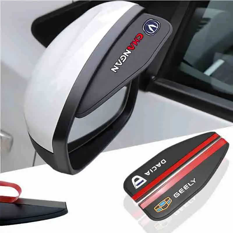 

2pcs Car Side Mirror Rain Brow Carbon Fiber Cover Sticker for Jaguar Xf Android X250 Xe F E X S Type 3000 1000 Pace X S Pesca Xj