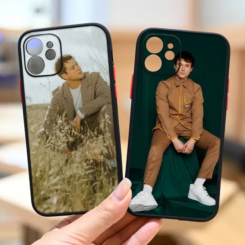 Alec Benjamin Singer чехол для телефона iPhone13 12 Mini 11 Pro XS Max X XR 7 8 Plus Полупрозрачный матовый |