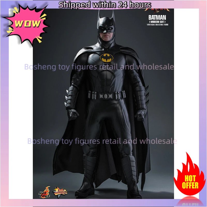 Фото Оригинальные горячие игрушки MMS712 1/6, современный костюм Бэтмена Flash's, в наличии, коллекция аниме, фигурки, модель игрушки №4