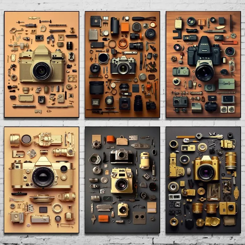 Детали для камеры Evolution научная и технологическая Современная фотокартина