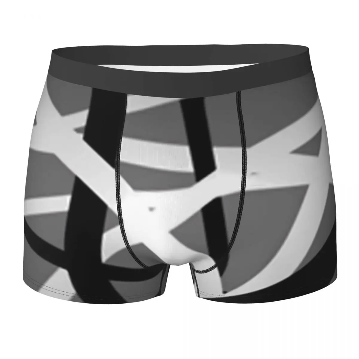 Нижнее белье Van Halen серые парусные мужские трусы дизайнерские эластичные шорты