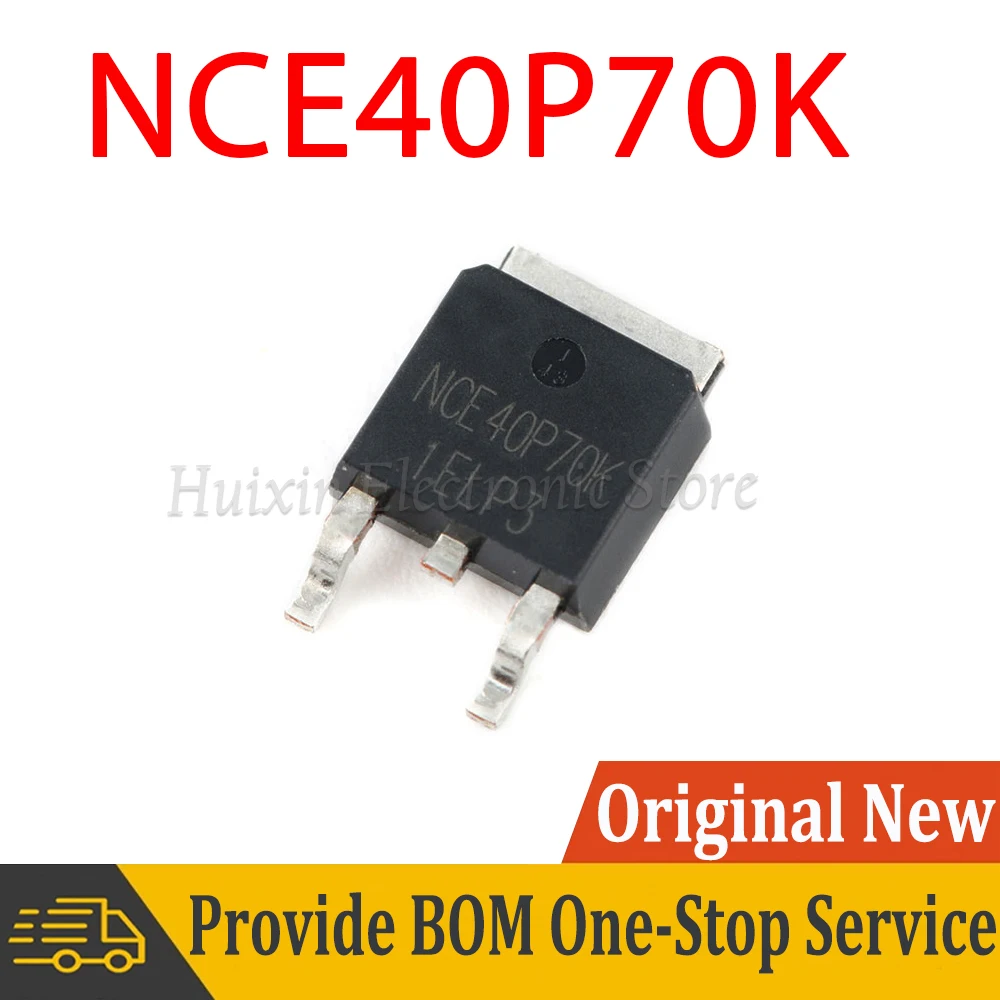 

5pcs NCE40P70K NCE40P70 TO-252-2 -40V -70A P-channel MOS FET SMD New and Original IC Chipset