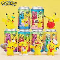 6 styles kawaii pokemon figures can pikachu pen container pok%c3%a9mon anime action figure cartoon model car dolls toy gift