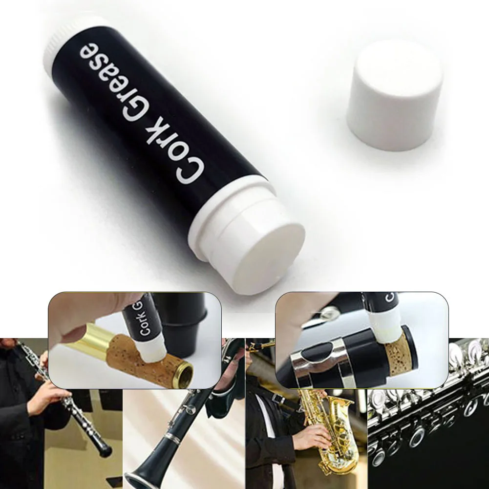 

1Pcs Tubes Cork Grease For Clarinet Saxophone Flute Oboe Reed Instruments Lubricate And Protect Musical Instruments Accessories