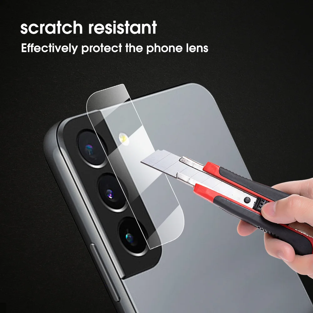 200pcs Camera Lens Protector For Samsung S22 Ultra Plus 5G protect film S22ultra Soft Lens Film For Galaxy S22+ S22Pro