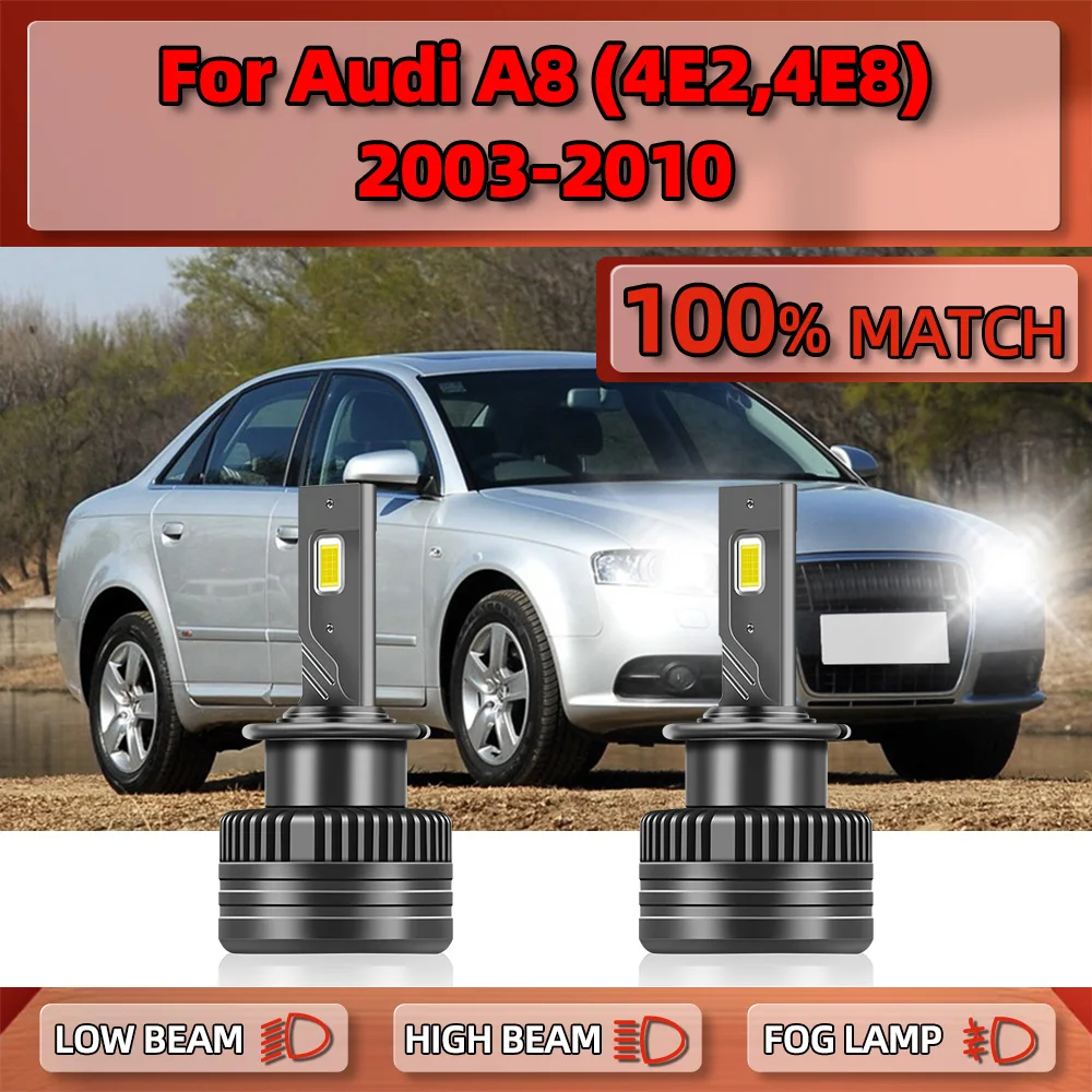 Лампы для автомобильных фар 2003 лм Canbus 12 В D2S автомобильная лампа Audi A8 (4E2 4E8) 2005-2006 2007